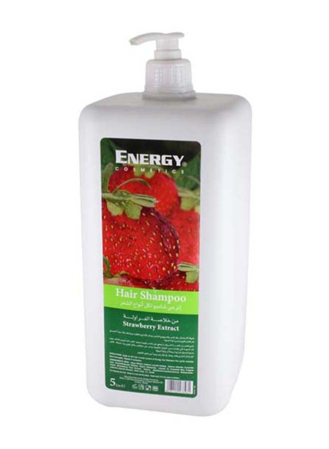 Strawberry Extract Hair Shampoo White 5Liters