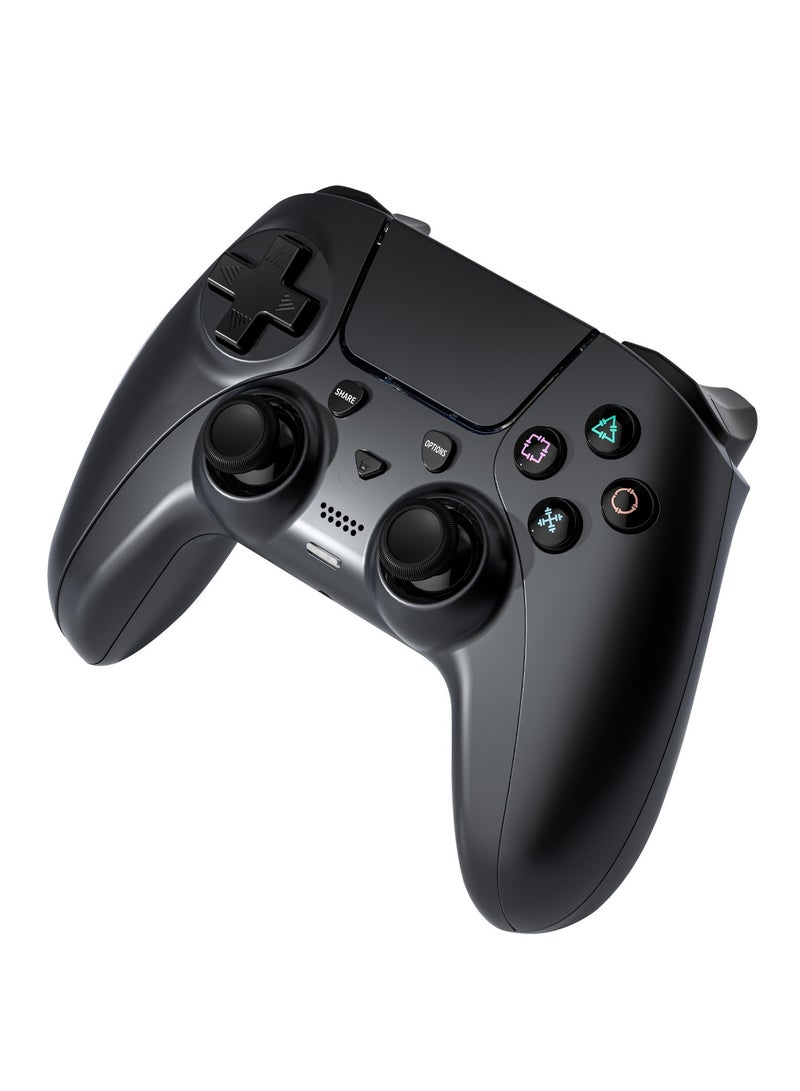 Porodo Gaming PS4 Gamepad Controller 600mAh - Black Phantom