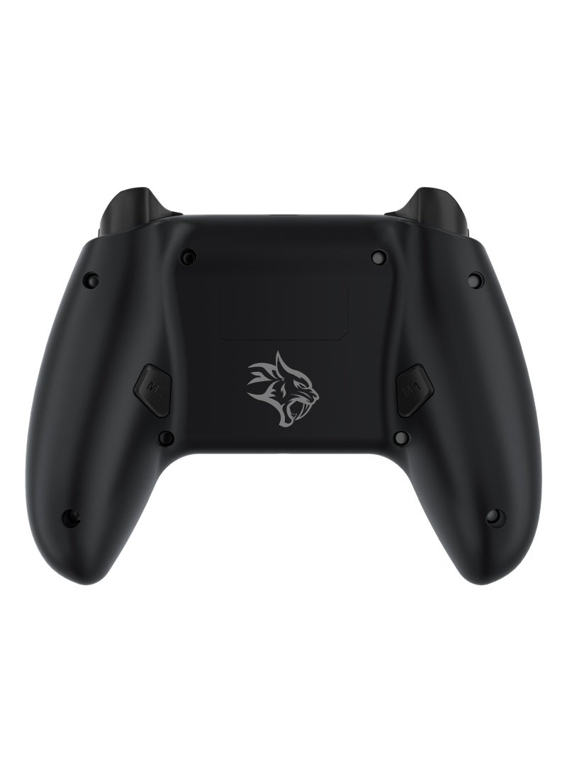 Porodo Gaming PS4 Gamepad Controller 600mAh - Black Phantom