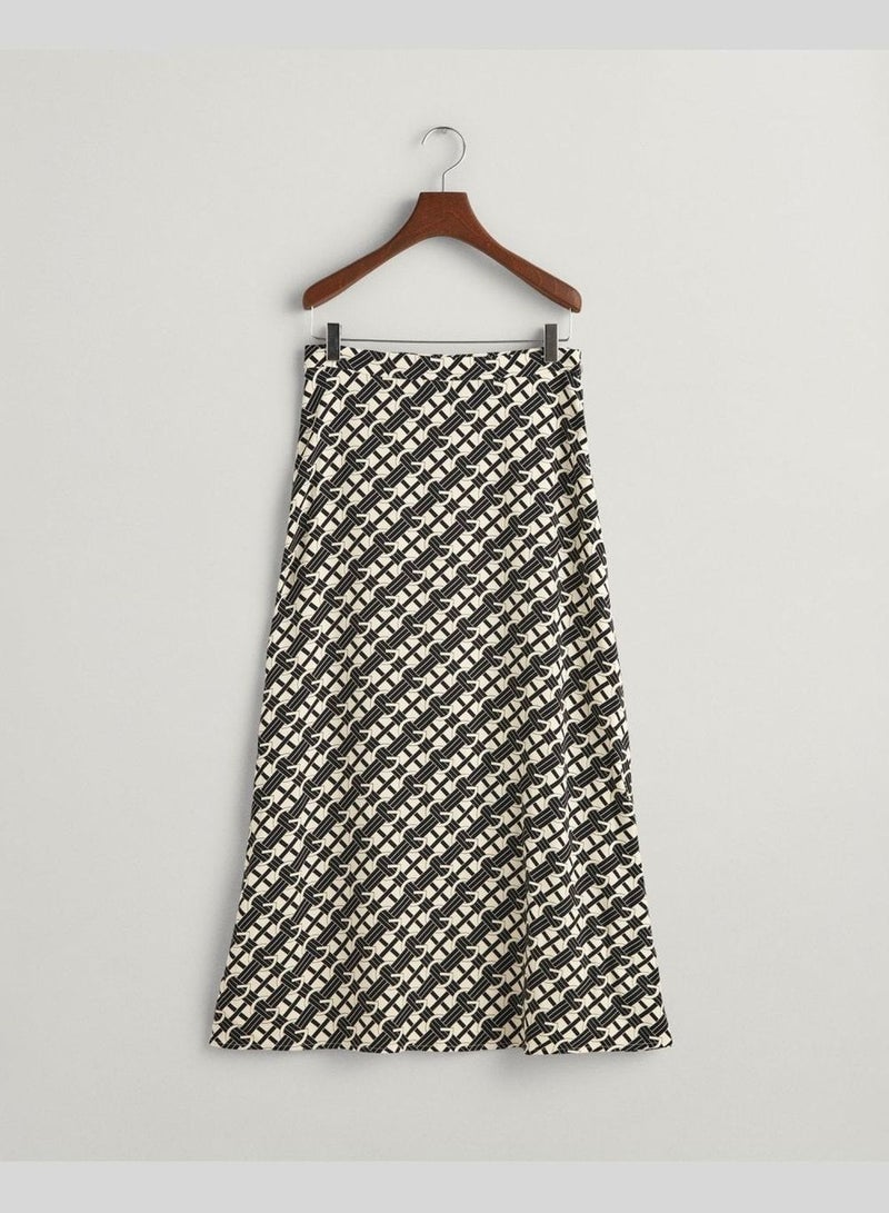 G Patterned Skirt