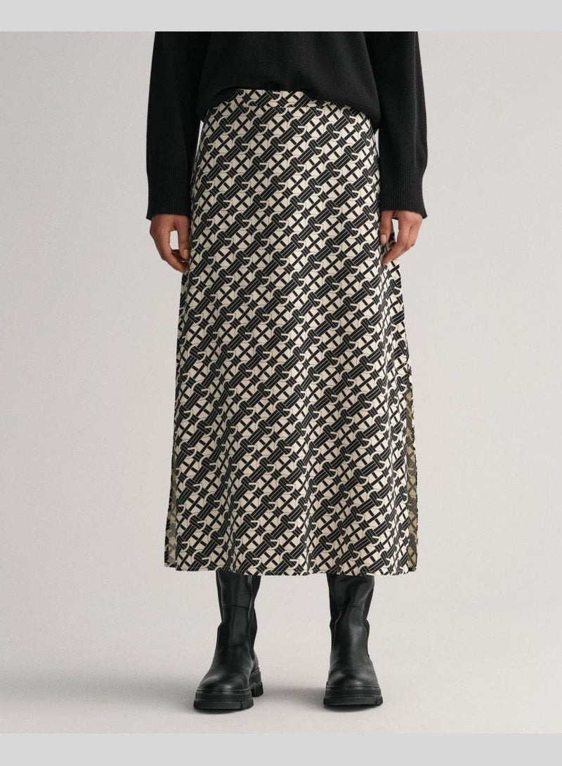 G Patterned Skirt