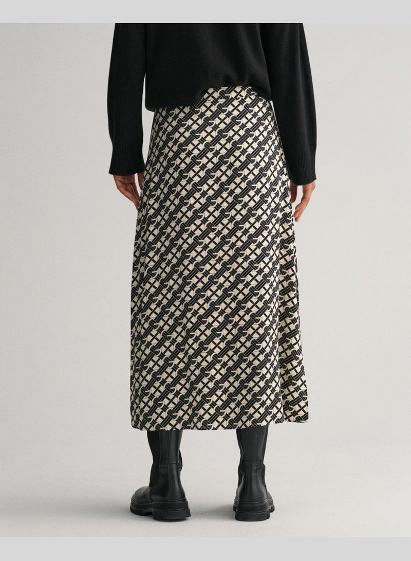 G Patterned Skirt