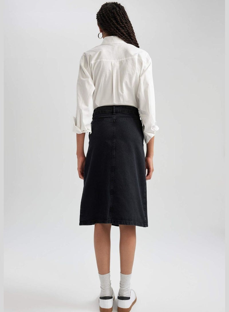 Woman Denim Skirt
