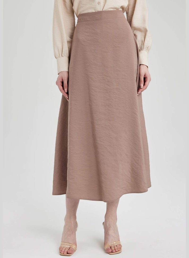 Woman A Line Woven Skirt