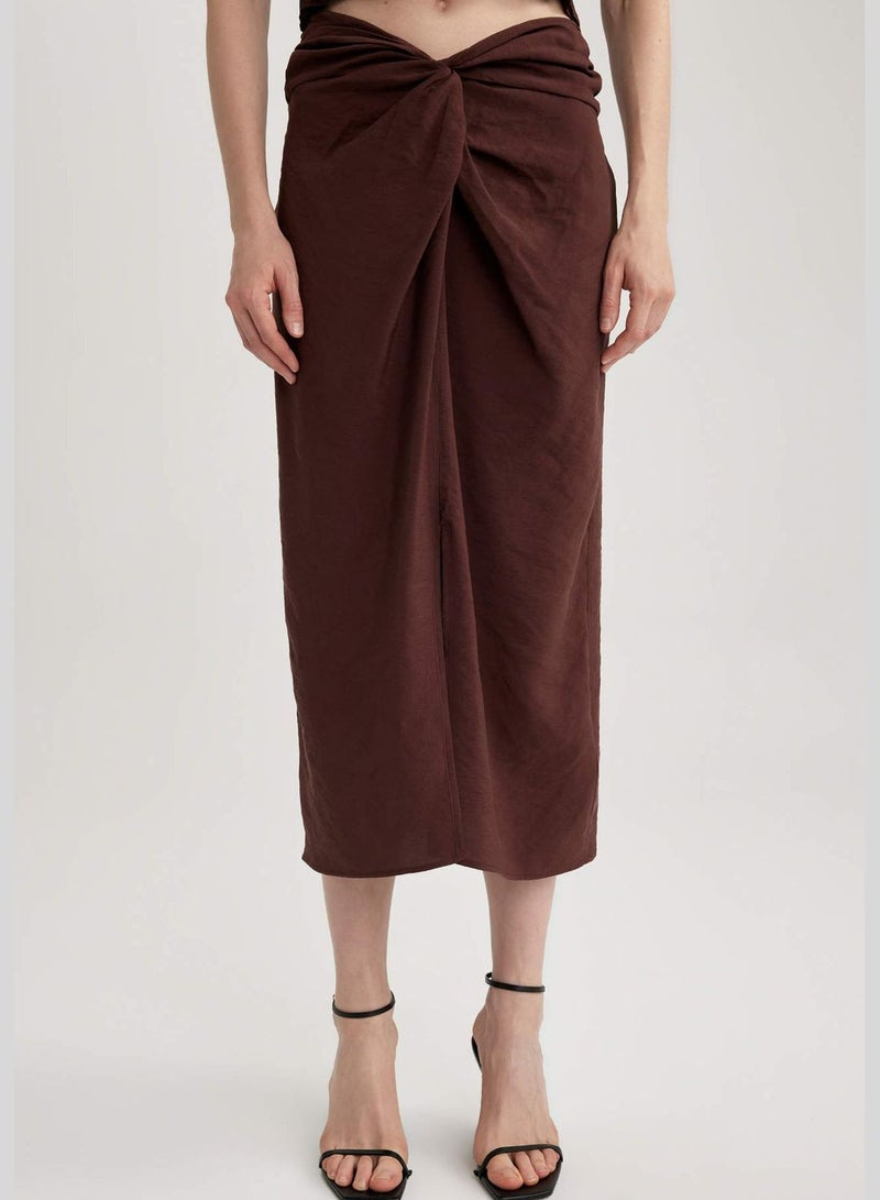 Woman Woven Skirt