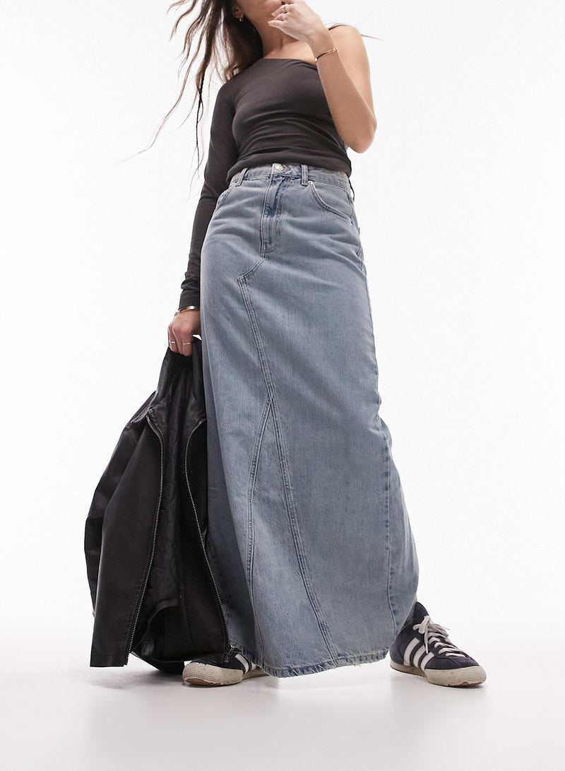 High Waist Maxi Skirt