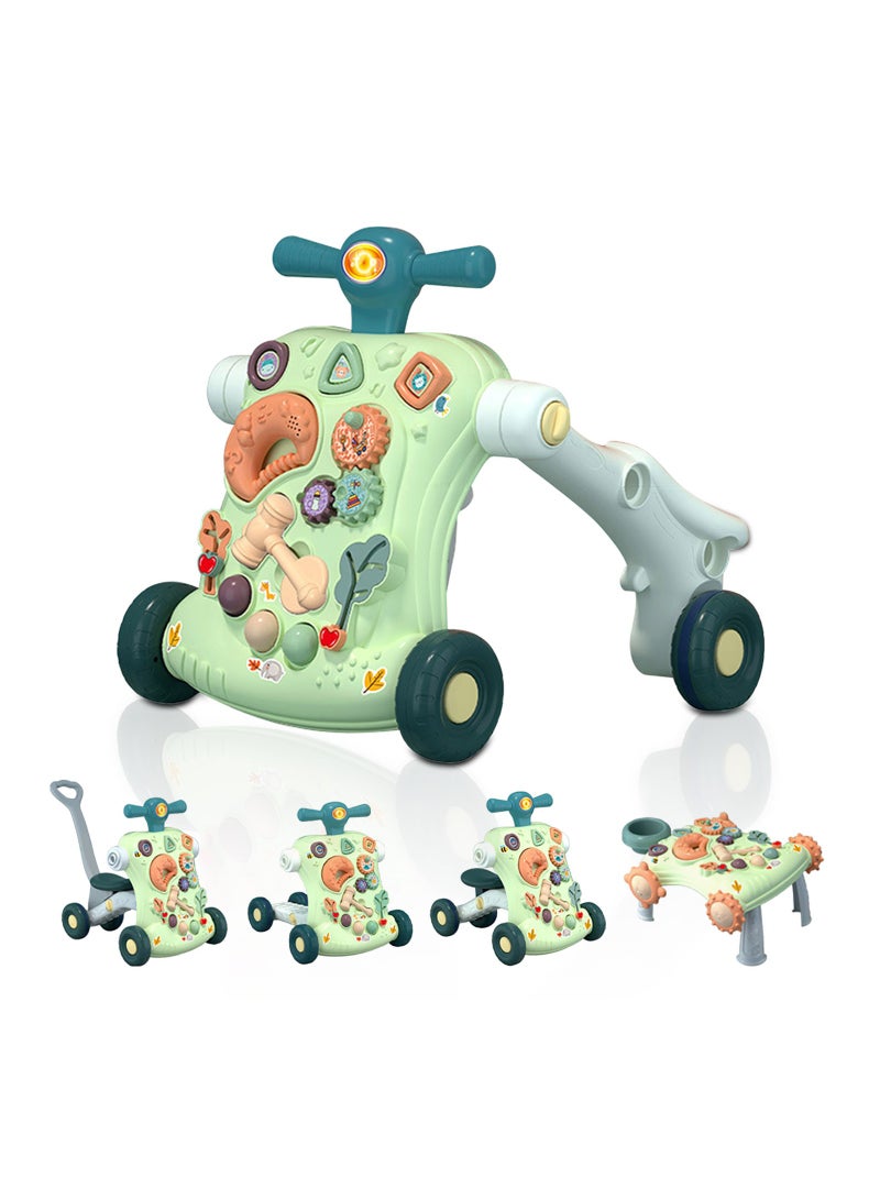 Baby Push Walkers for Babies 12 Months Sit to Stand Walker for Baby Girl Boy 5 in 1 Push Toys for Babies Learning to Walk Baby Activity Walker Toddler Walking Toy for Infant Kid 1 Year Old