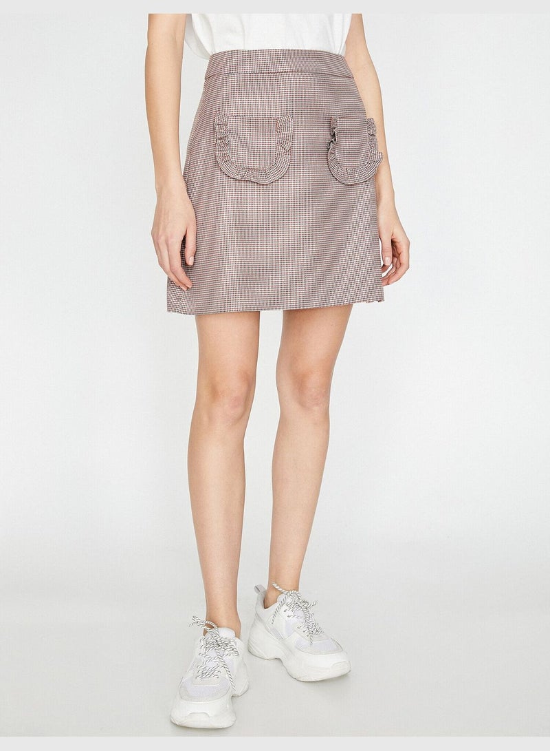 Pocket Detailed Skirt