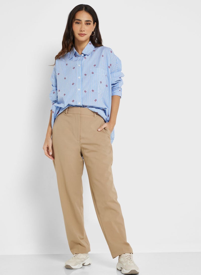 Ankle Grazer Pants