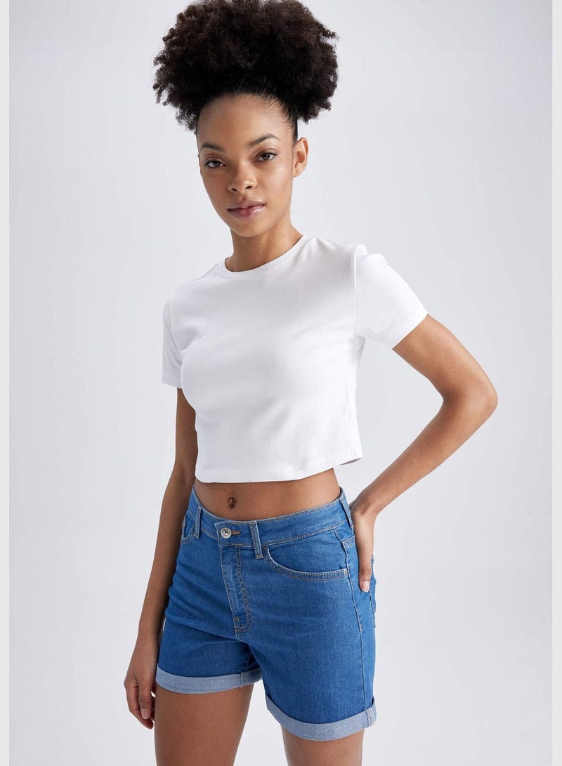 Woman Denim Short