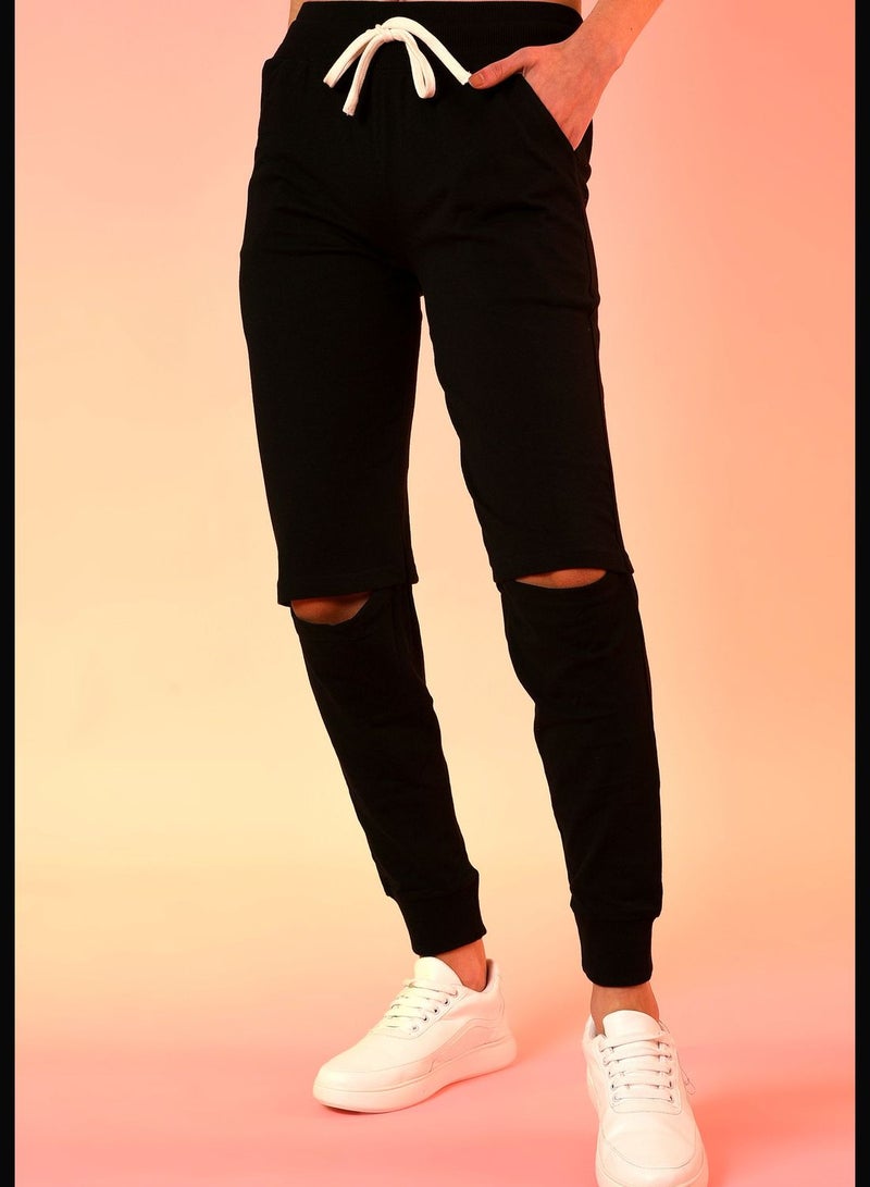 Elastic Waist Jogging Pant