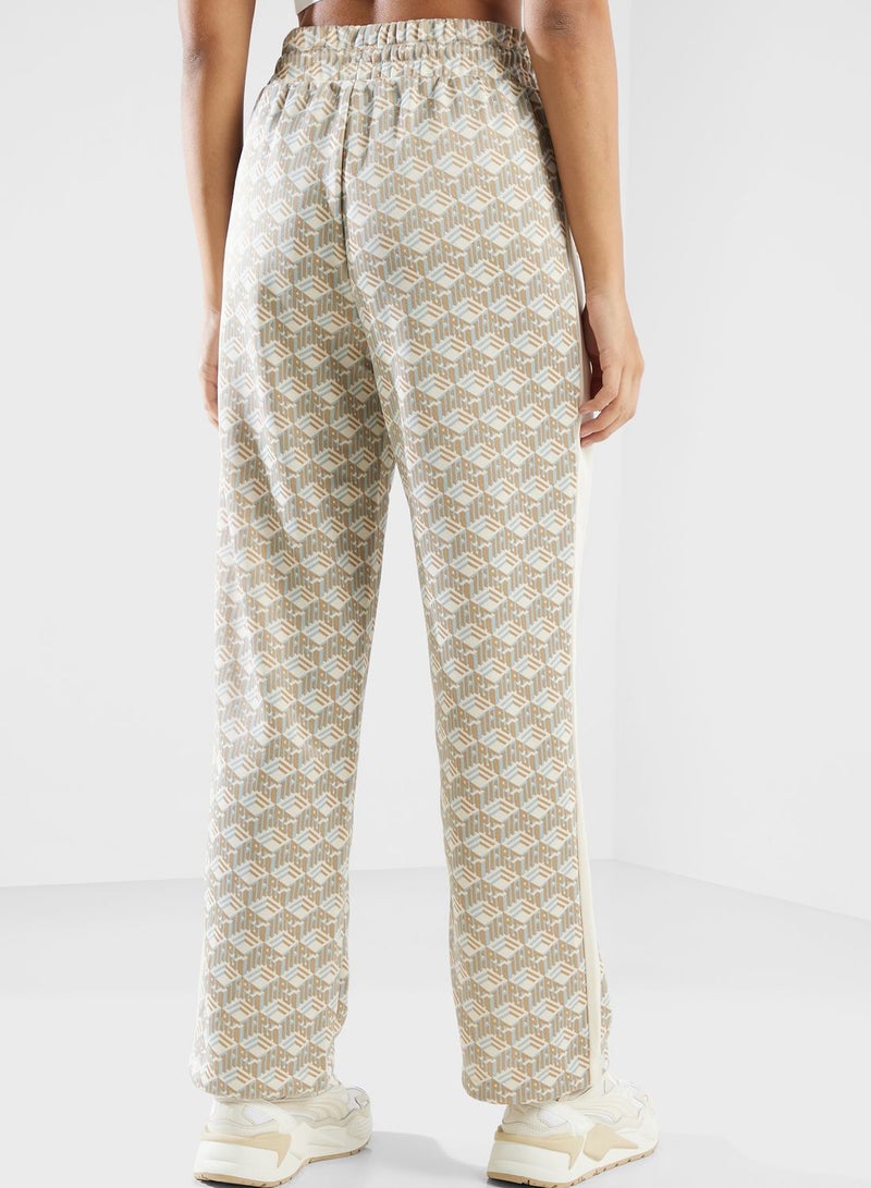 T7 All Over Printed Track Pants
