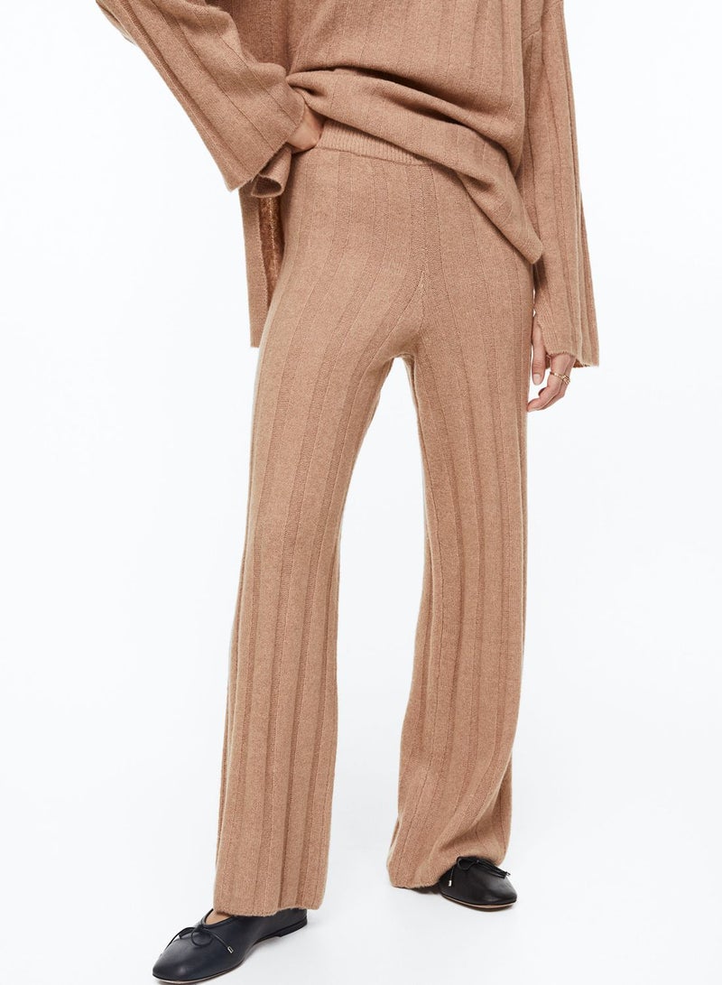 Ribbed High Waist Pants