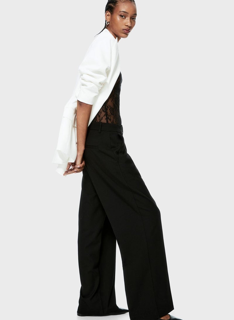 High Waist Wide Pants