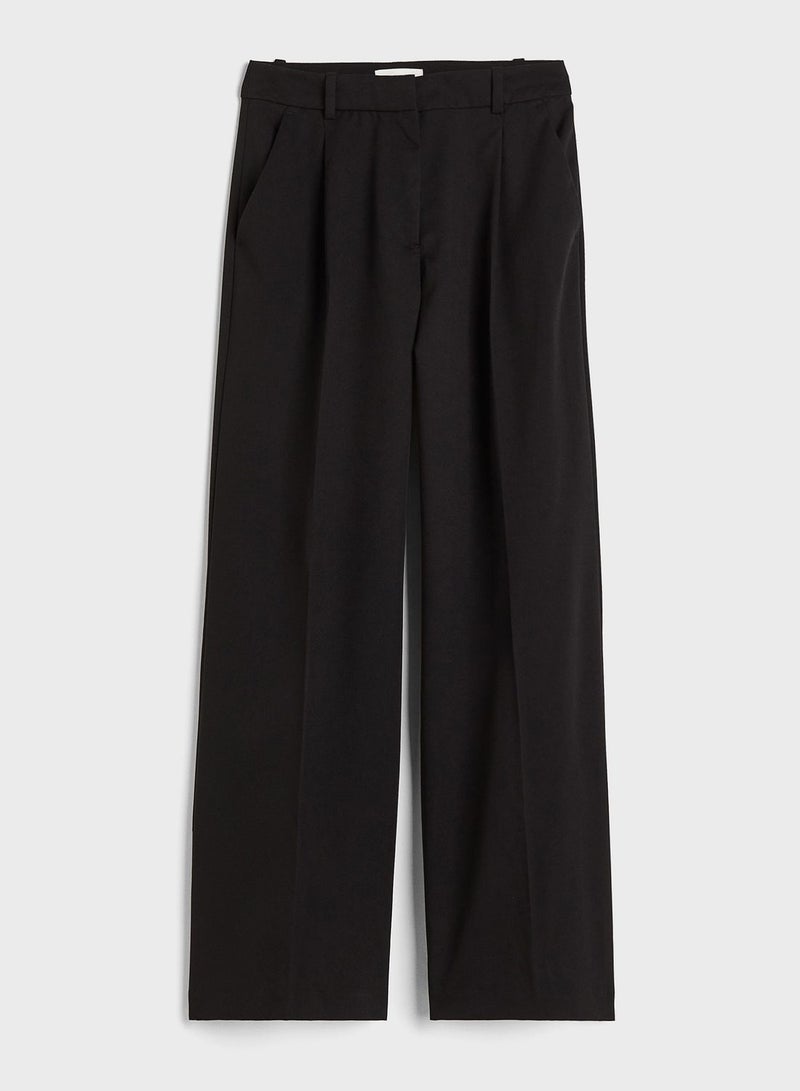 High Waist Wide Pants