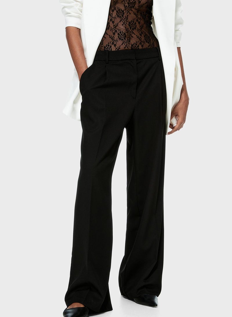 High Waist Wide Pants