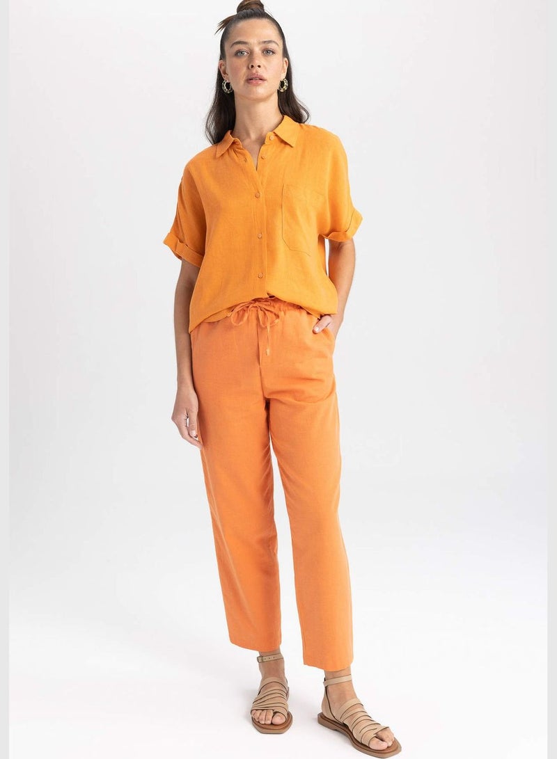 Woman Jogger Fit Woven Trousers