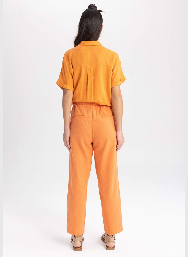 Woman Jogger Fit Woven Trousers