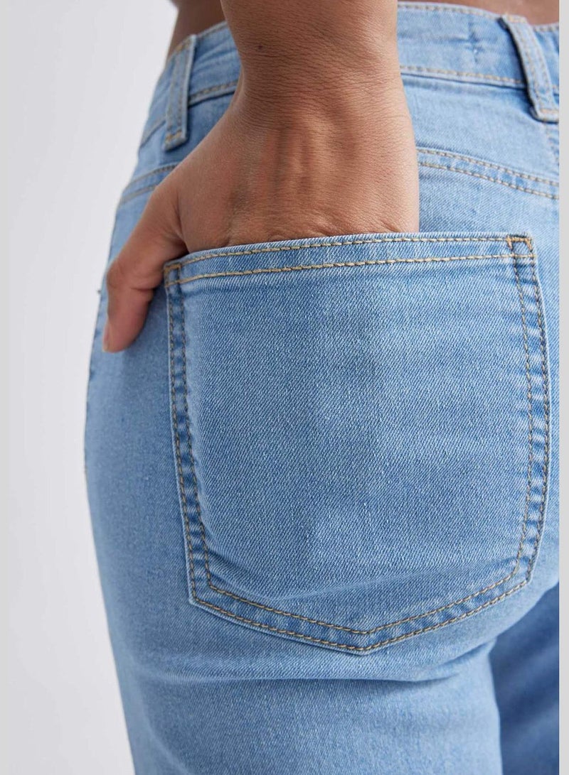 Woman Denim Bermuda