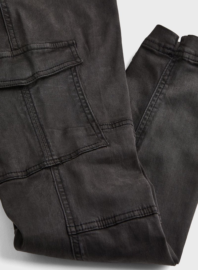 Pocket Detail Pants