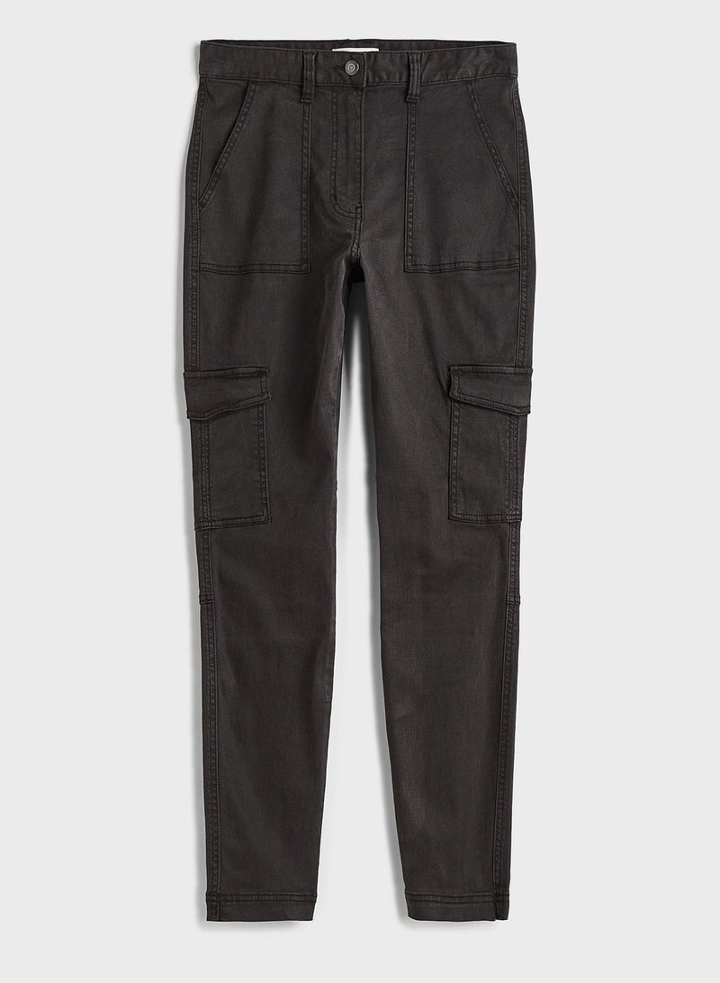 Pocket Detail Pants