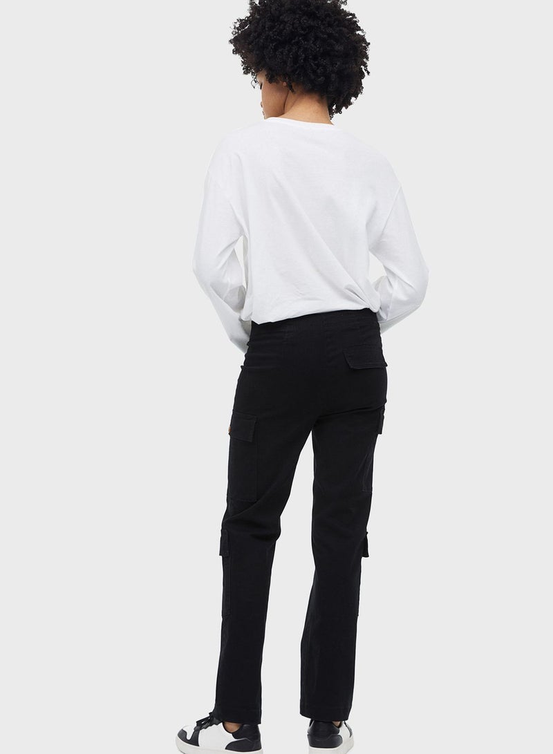 Pocket Detail Pants