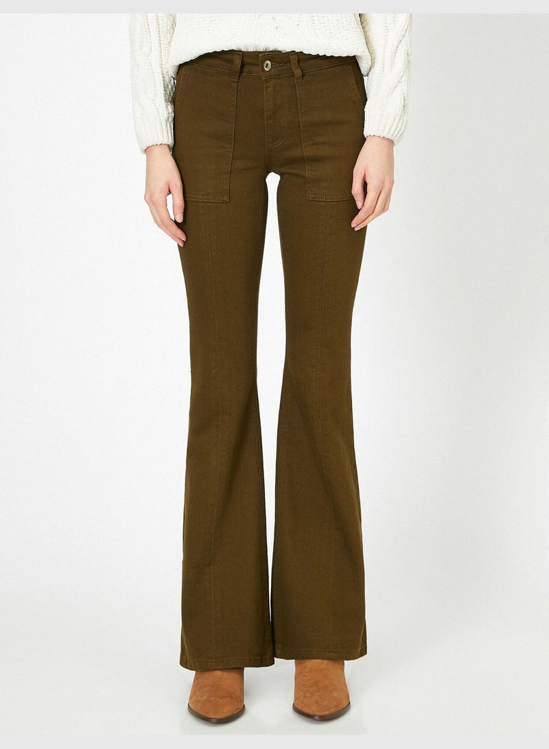 Pocket Detailed Trousers