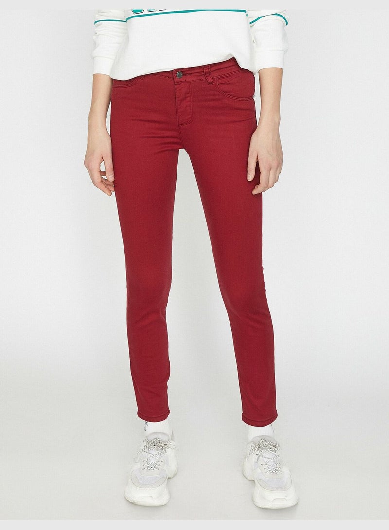 Slim Fit Trousers