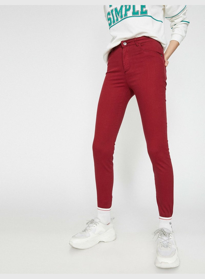 Slim Fit Trousers