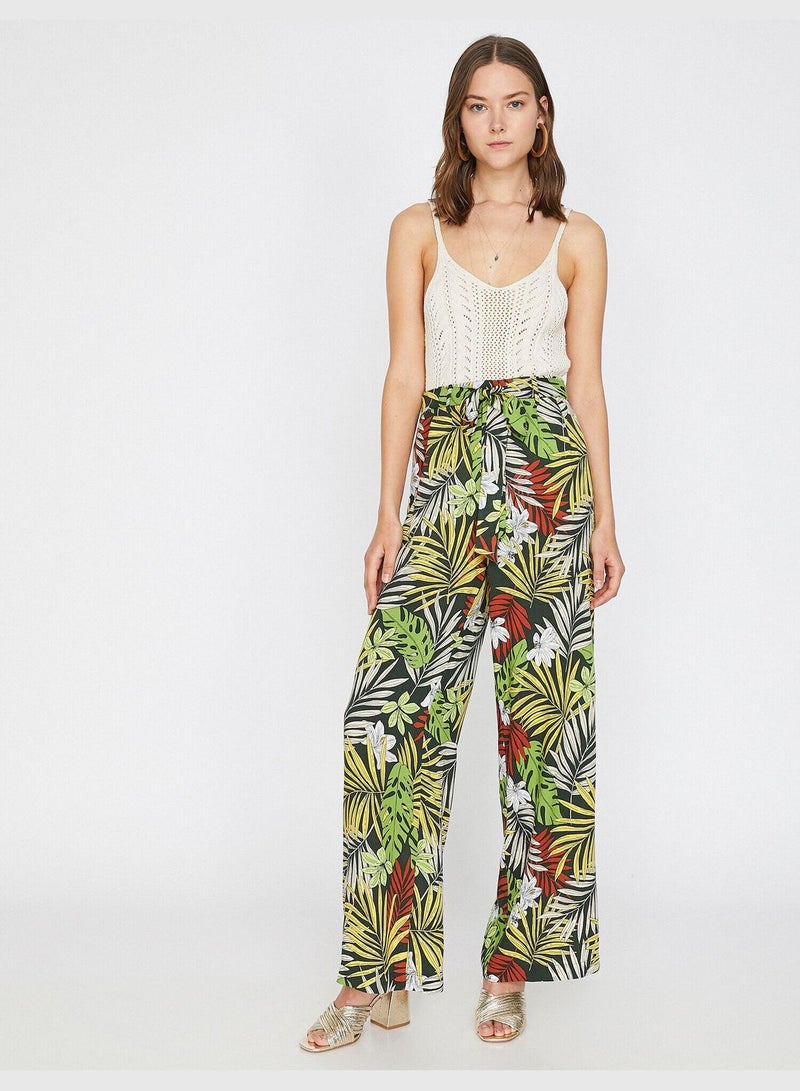 Floral Trousers