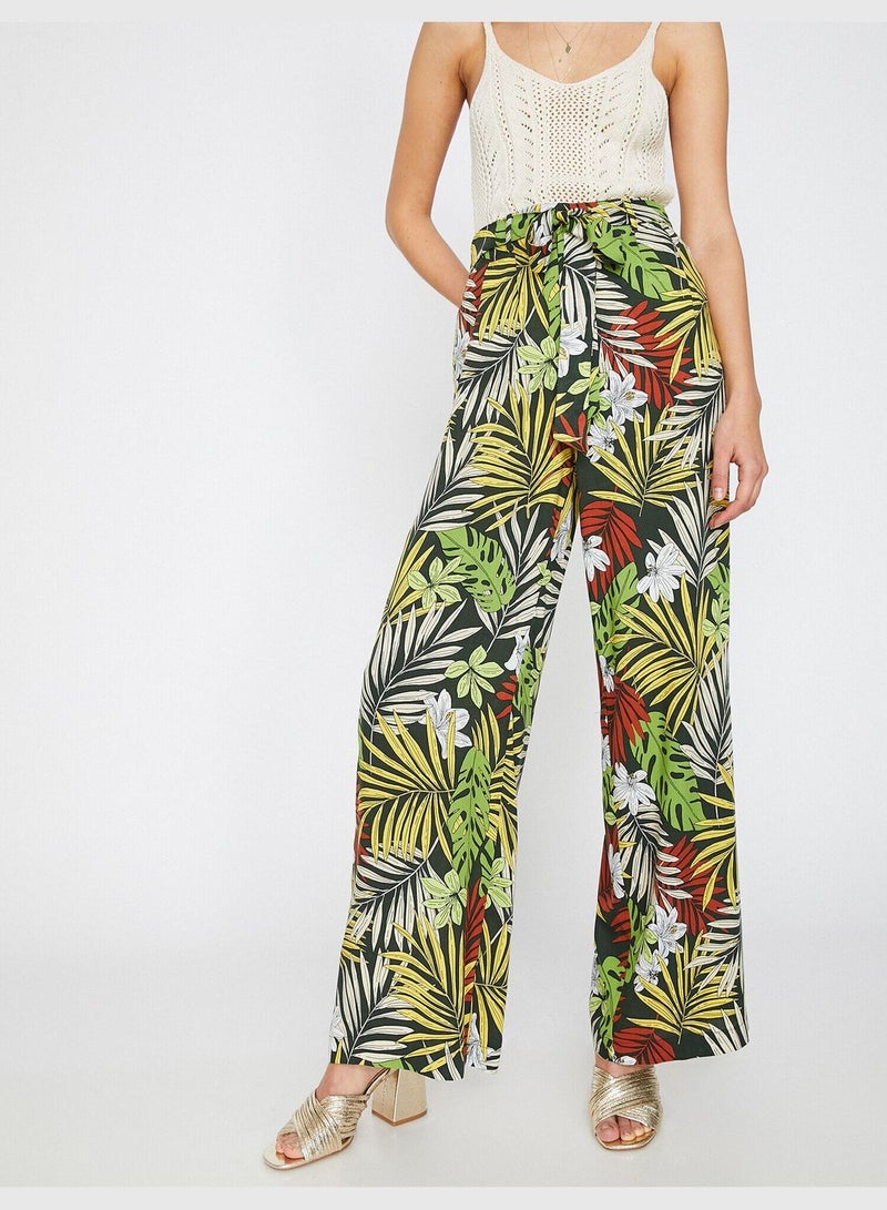 Floral Trousers