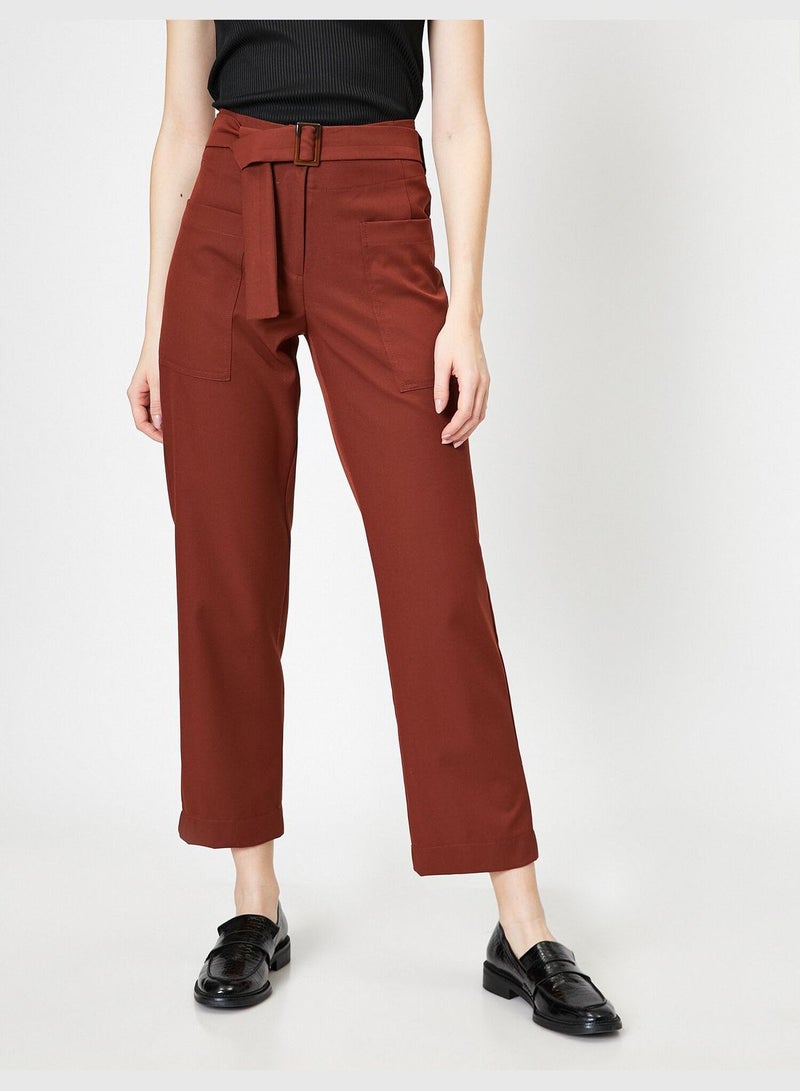 Pocket Detailed Trousers