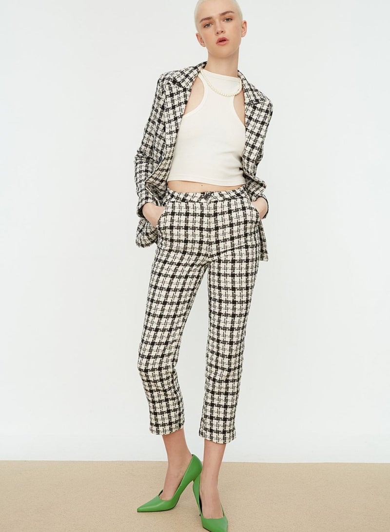 Printed Pocket Detail Pants