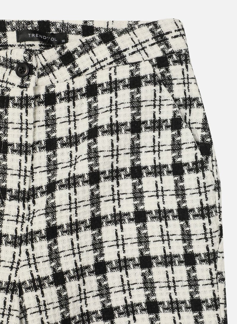 Printed Pocket Detail Pants