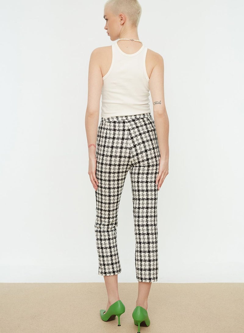 Printed Pocket Detail Pants