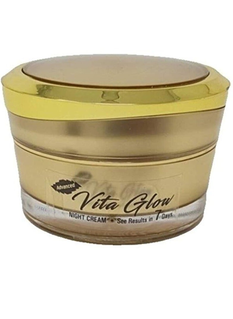 Vita Glow Advance Skin Whitening Night Cream - 30 Gm