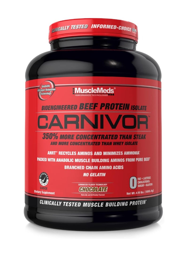 Beef Protein Isolate Carnivor 1898.4g Chocolate
