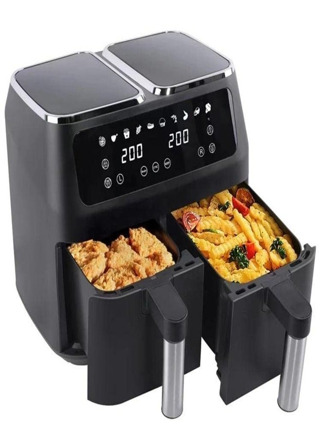 Air Fryer With Disposable Paper Electric 8 Liters Hot Oven Cooker LCD Digital Touch Screen 2800W