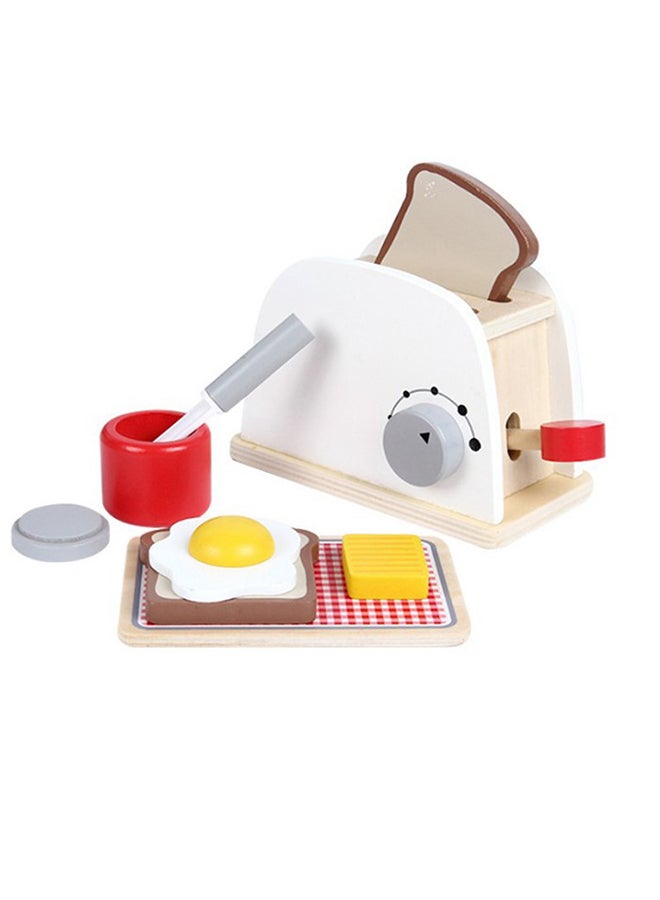 Wooden Toaster Set