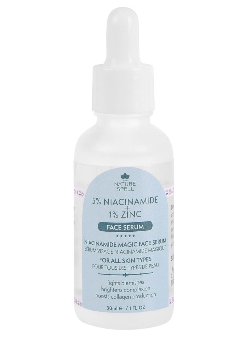 Nature Spell 5% Niacinamide + 1% zinc - Magic Face Serum