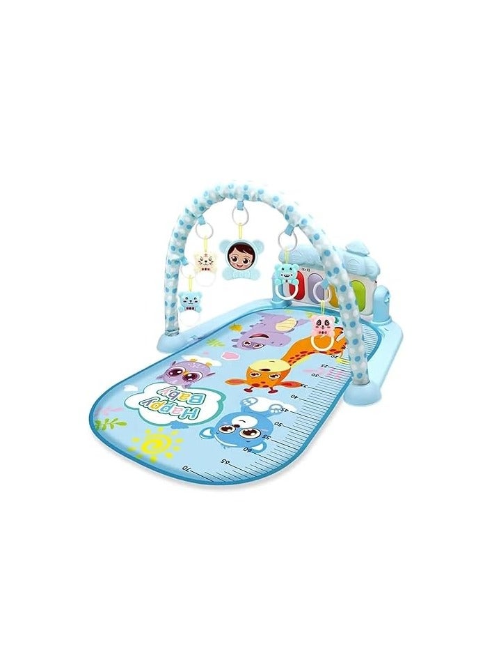 Gym Play Mat, Kick and Play Piano Gym with Learning Toy for Infants Toddlers and Newborn