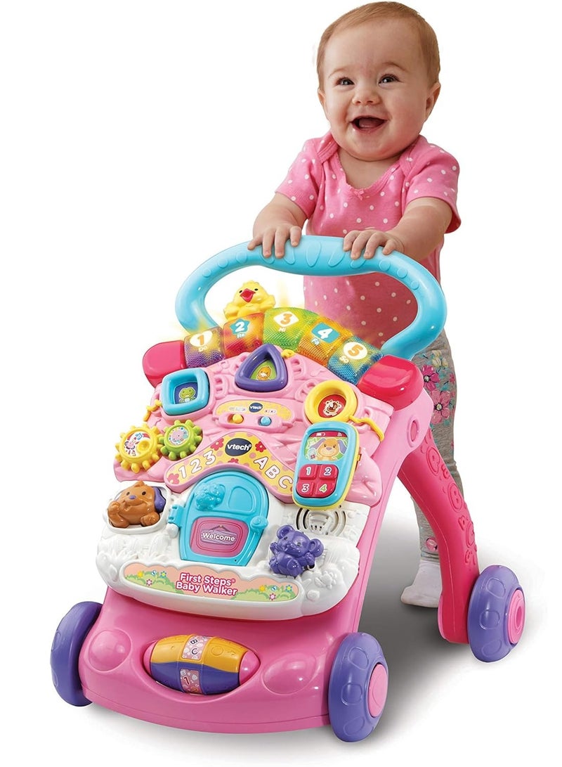 VTech First Steps Baby Walker - Pink