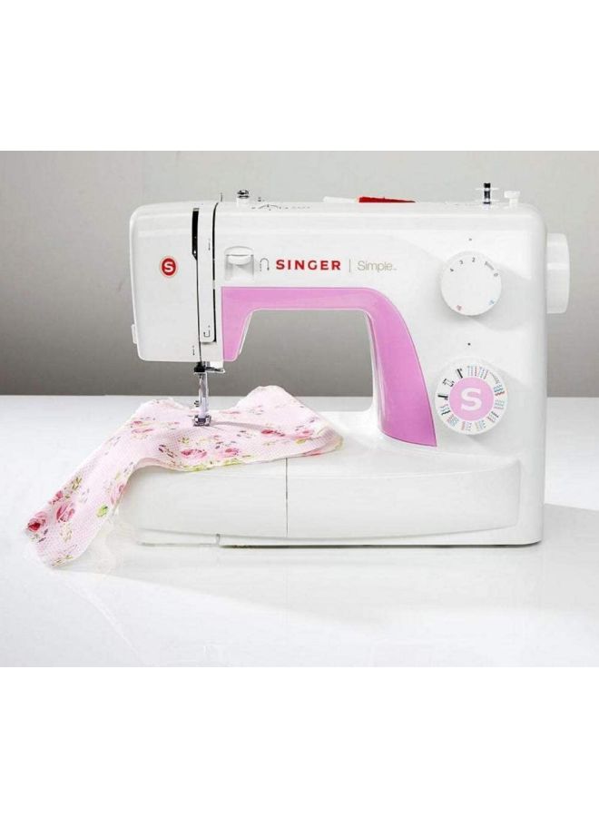 Simple 3223 Sewing Machine SGM 3223 White/Pink