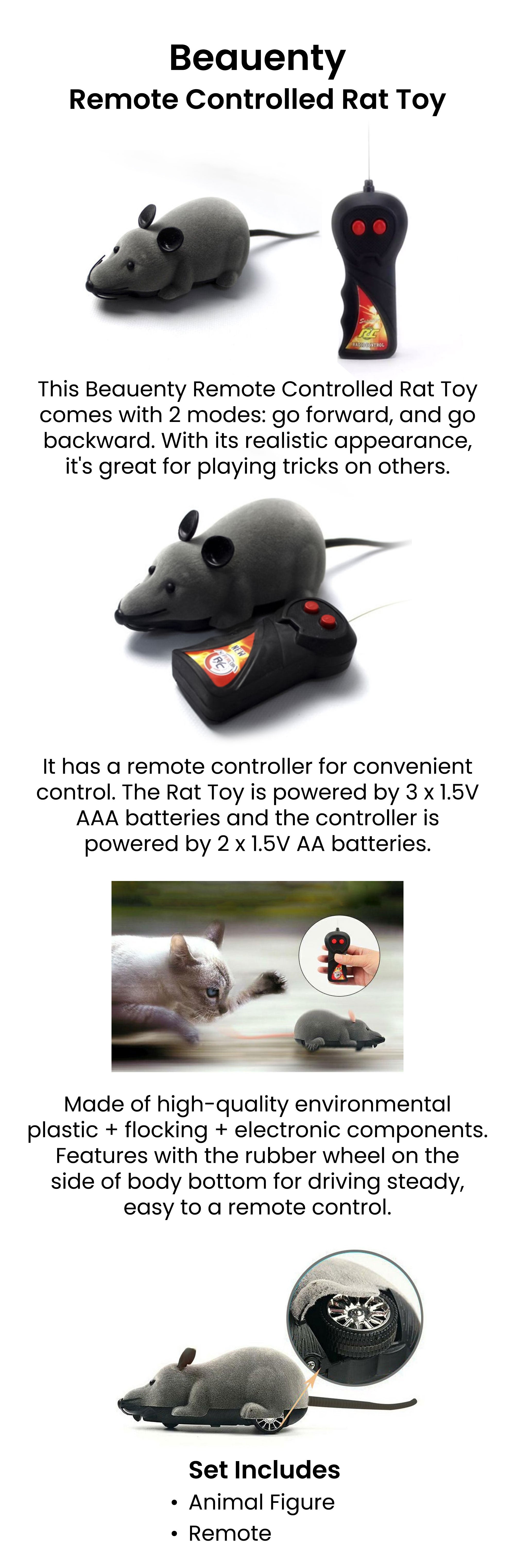 Remote Controlled Rat Toy