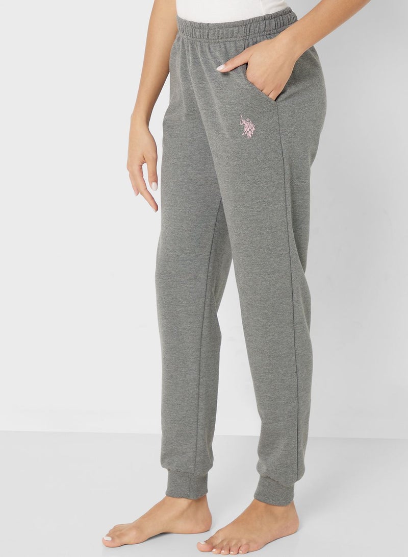 High Waist Logo Pyjama Set