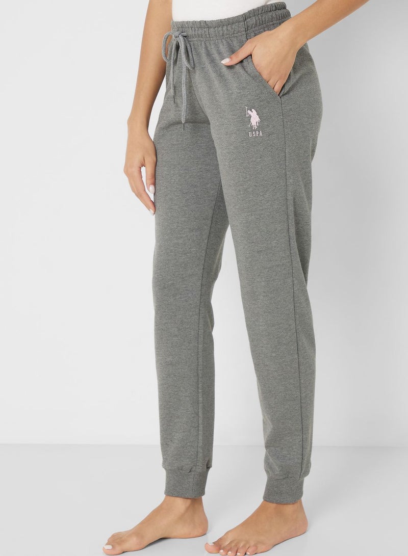 High Waist Logo Pyjama Set