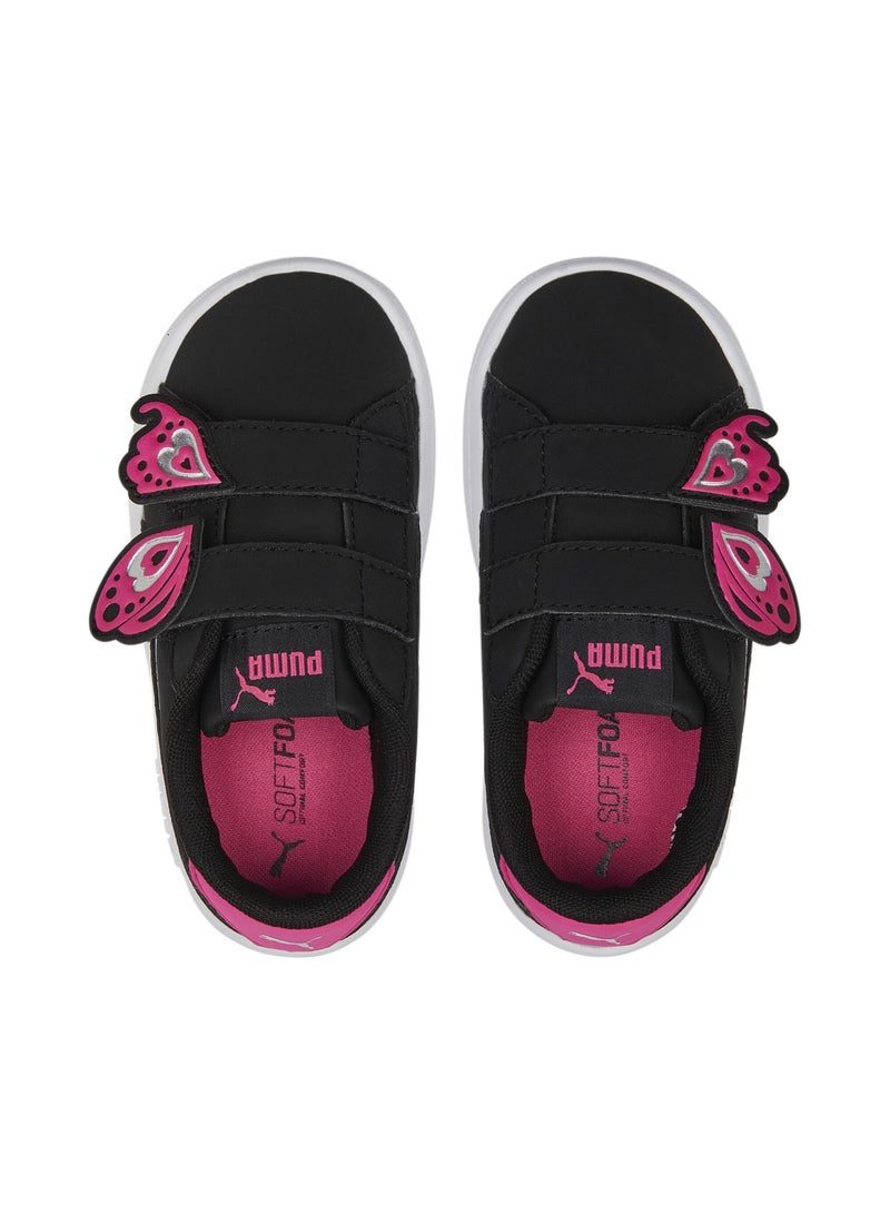 Smash v2 Butterfly AC Baby Girl Low Top Trainer Shoes