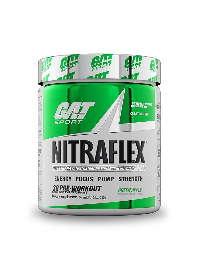 GAT SPORT NITRAFLEX 300 GRAM GREEN APPLE