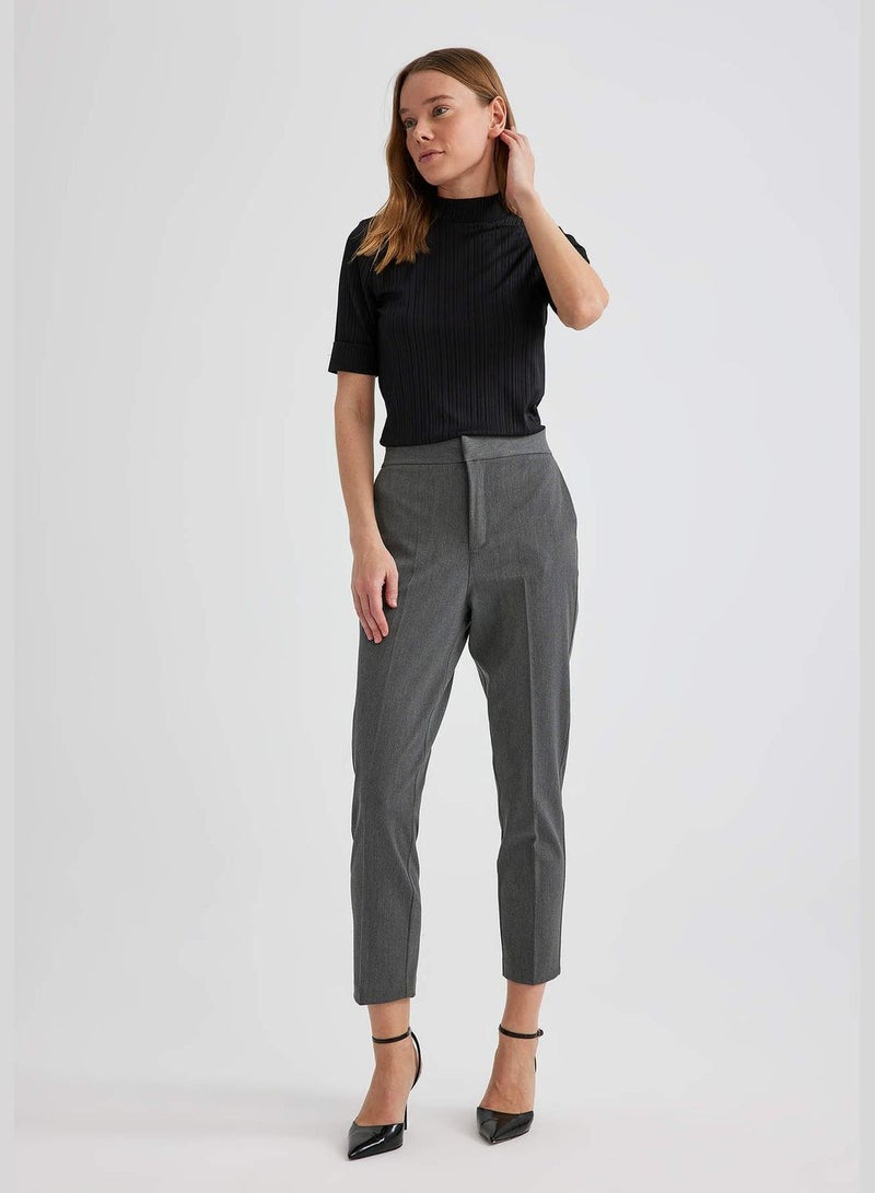 Woman Woven Trousers Chino