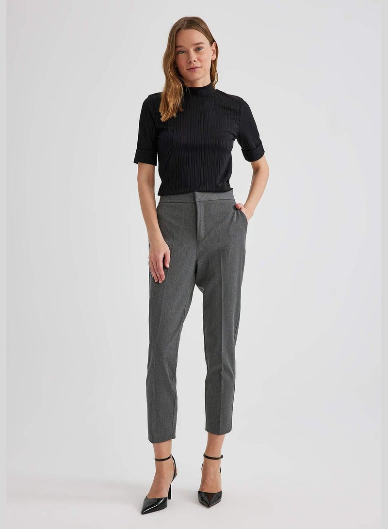 Woman Woven Trousers Chino